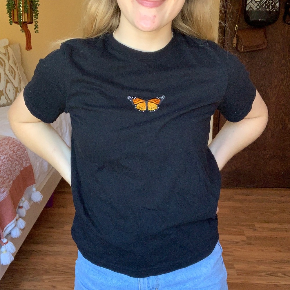 butterfly tee shirt